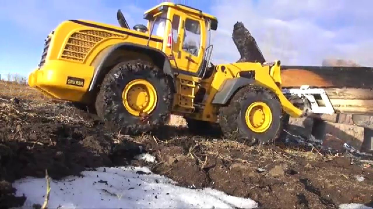 RC ADVENTURES - Fire Cleanup & Repair - 1/14 scale EARTH MOVER 870K Hydraulic Wheel Loader