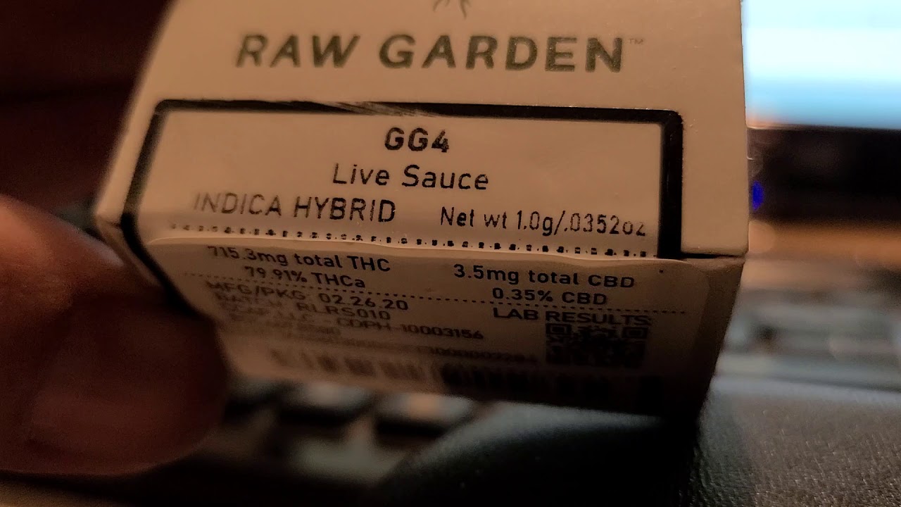 Raw Garden always kills it but WTF?