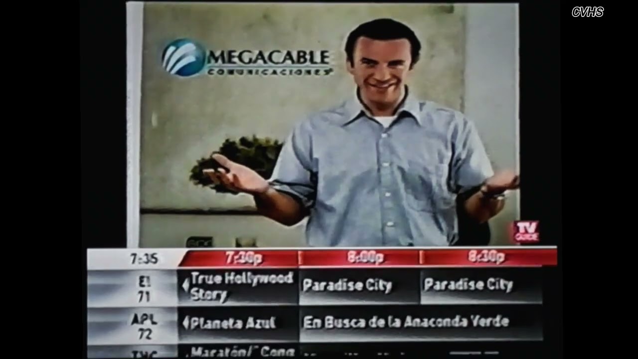 TV GUIDE Latinoamerica (Feed Megacable Puebla) Sábado 5 De Agosto 2007