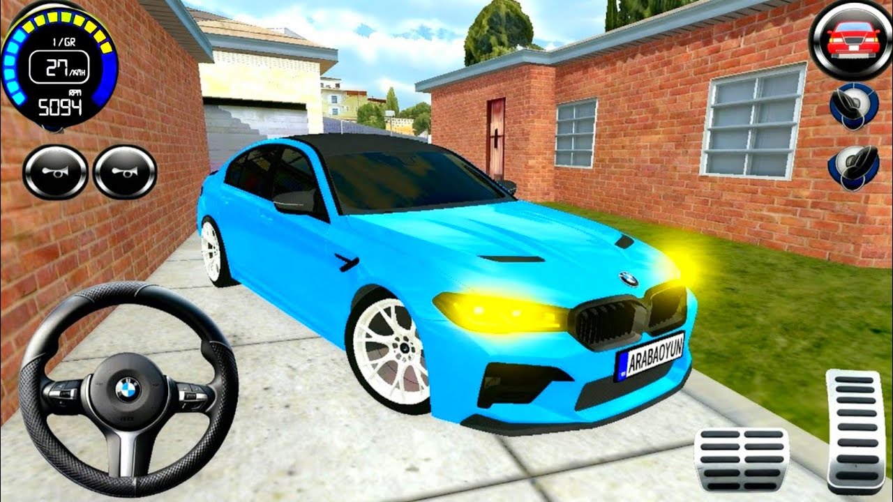 Modified BMW M5 Car Driving Game 2026 - BMW Drift & Park Simulator Android Gameplay