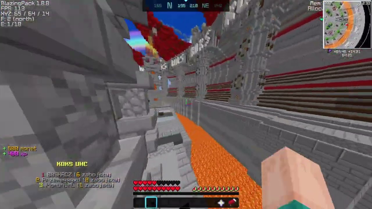 14/14 KOKSCRAFT UHC TRAPOWANIE #14 | 11 STAR wpada w TRAPA