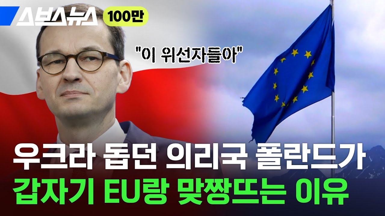 K-무기에 20조 쏟은 폴란드, 정작 유럽에선 문제아 취급? 폴란드가 EU 내부고발하게 된 사연 / 스브스뉴스