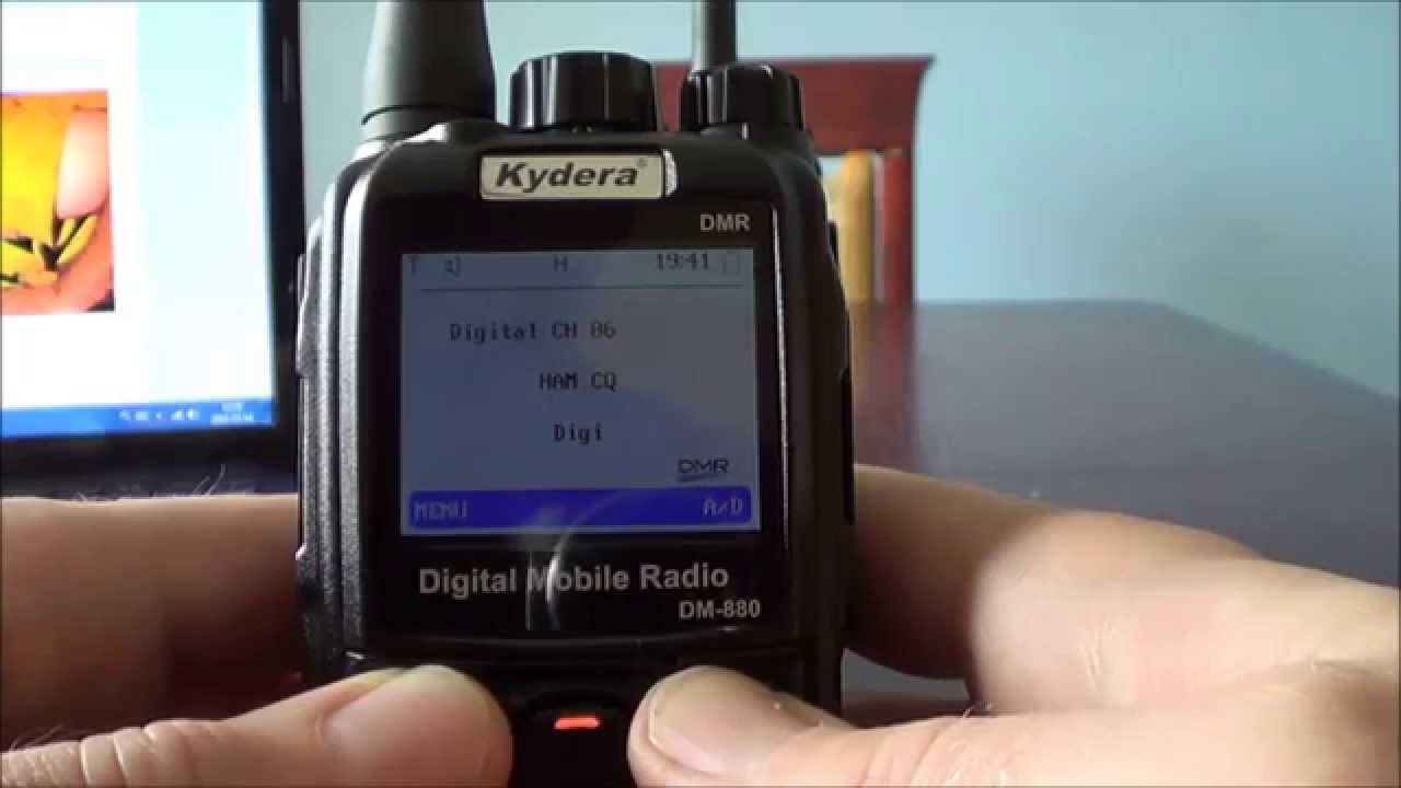 KYDERA DM-800 DMR Menu review