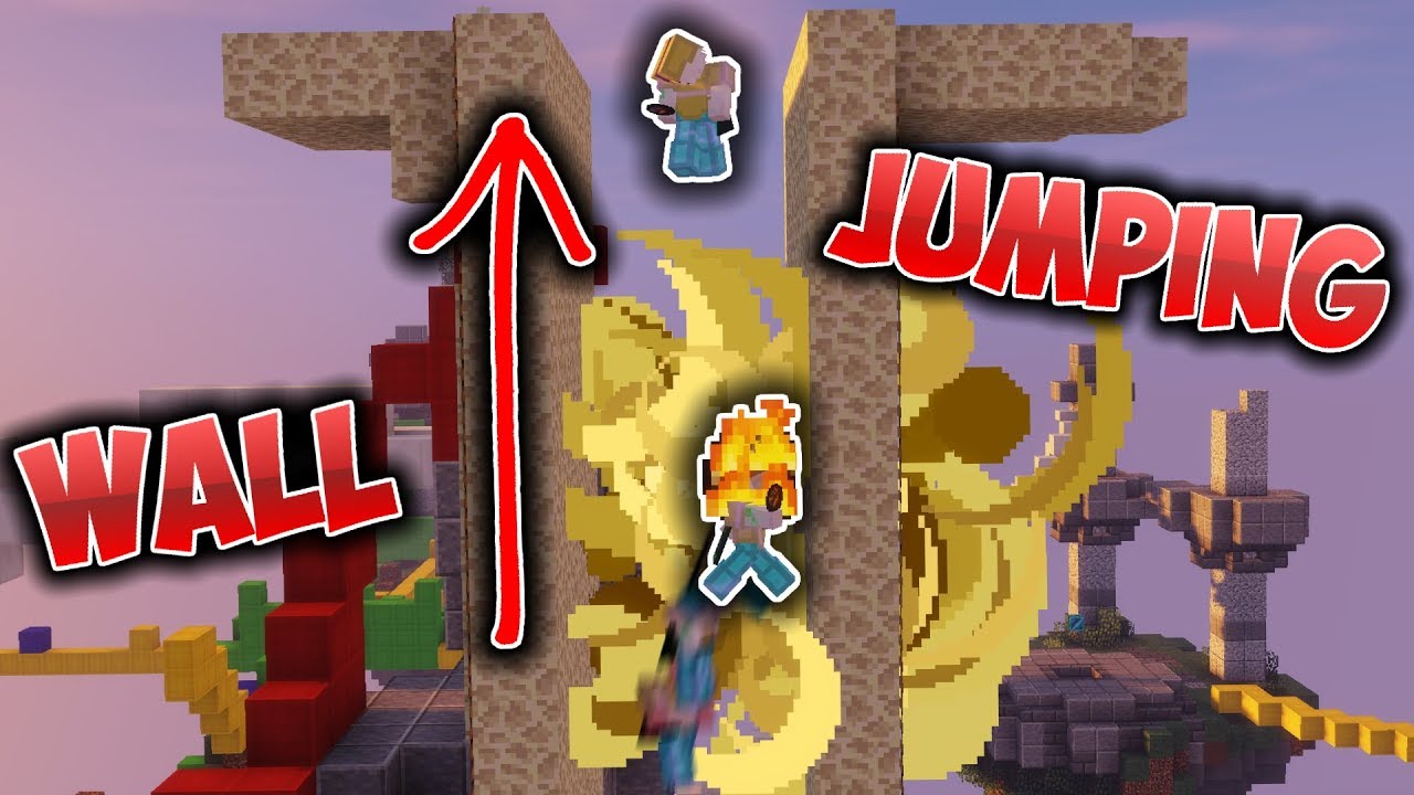 WALL JUMPING IN HYPIXEL BEDWARS (Hypixel Bedwars Funny Moments)