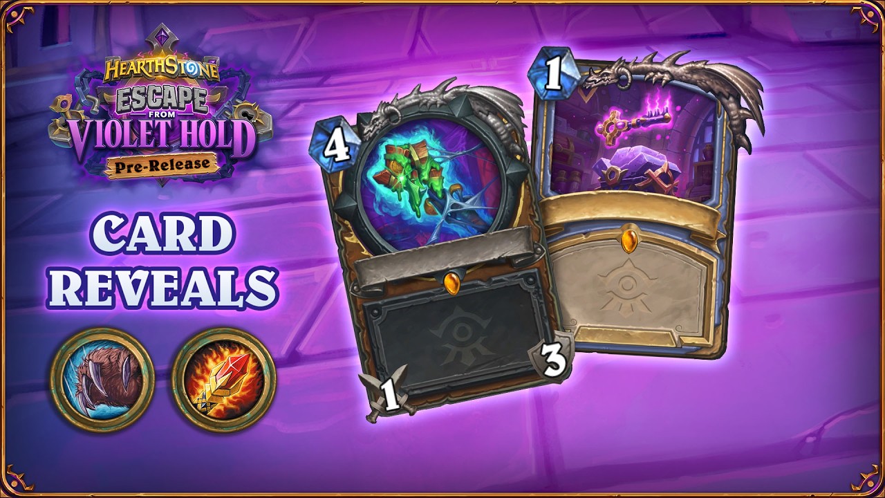 NEW Mage and Druid cards with Rarran & Friends! | Escape from Violet Hold | Hearthstone
