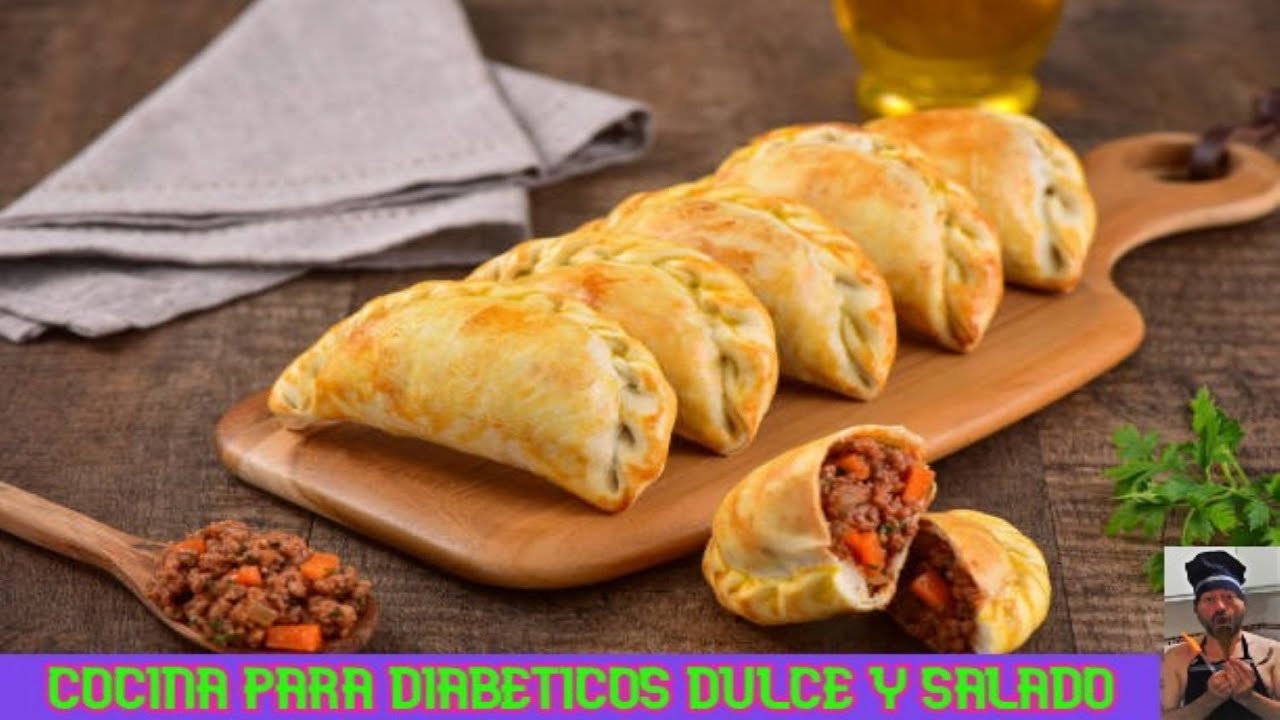 Emparadas criollas para diabéticos ✨ masa sin carbohidratos ✨imperdible