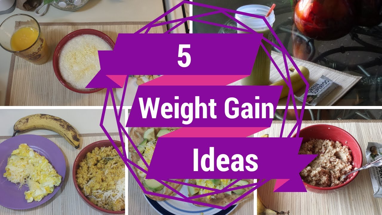 5 Healthy Weight Gain Breakfast Ideas 1,000+ Cal | SkinnyGotCurves | How to Gain Weight