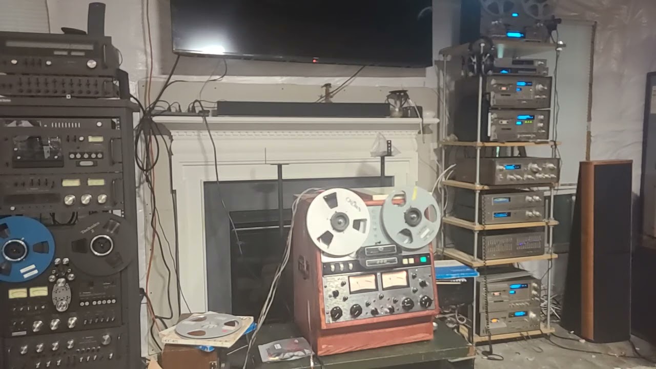 Beautiful Music from Bonneville Broadcasting System on 2 Track Crown CX 822 Reel to Reel