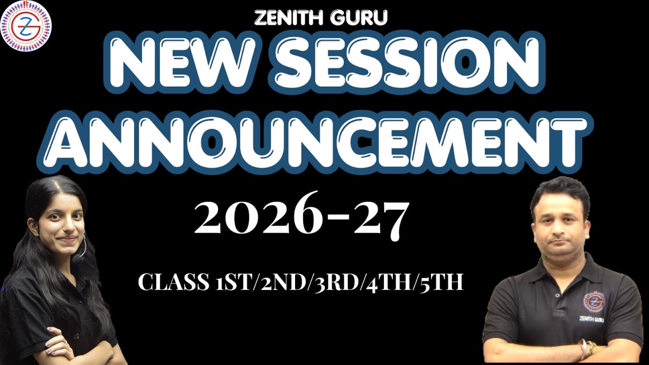 New Session Announcement For 2026- 27 | Batch Launch For Class 1st, 2nd, 3rd, 4th, 5th | saloni mam