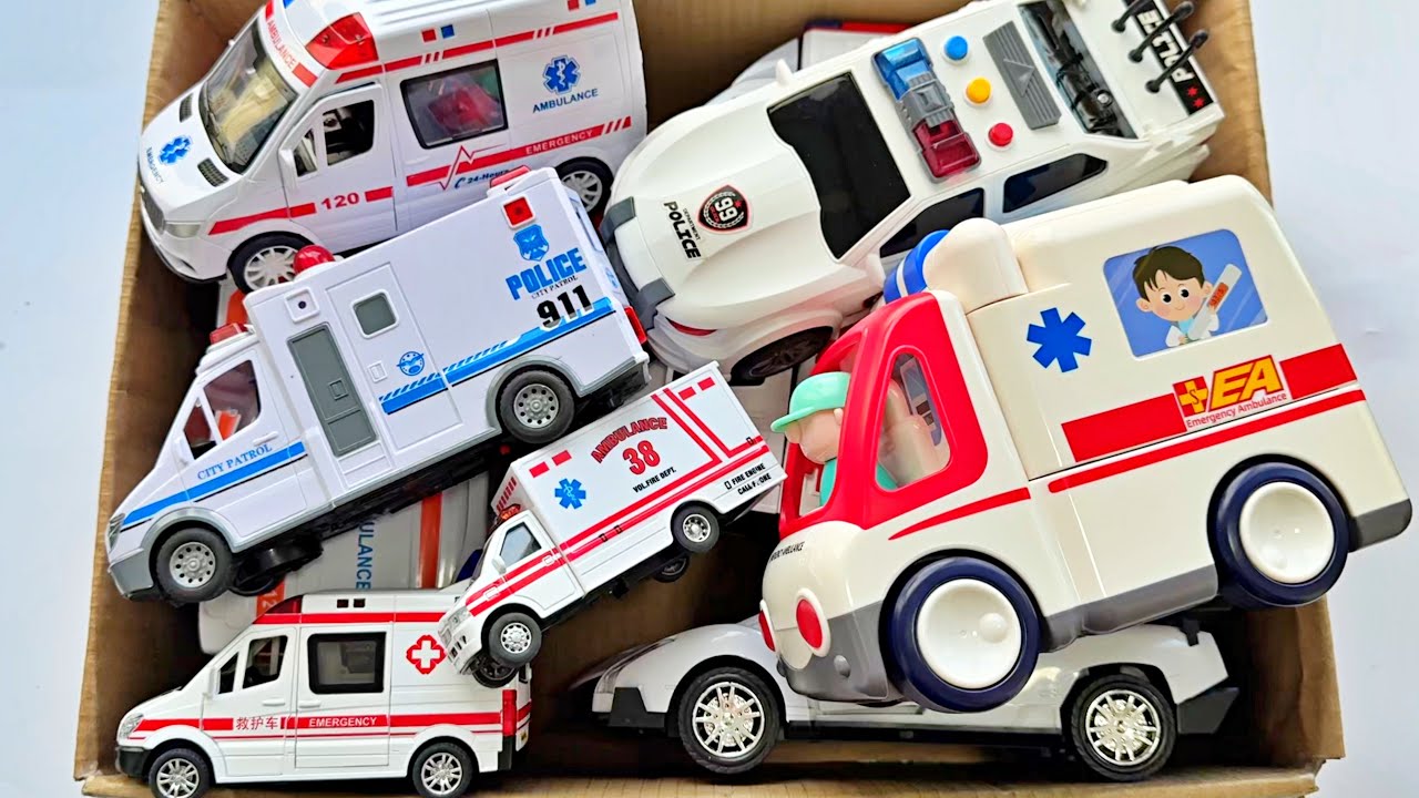 秘密のスケルトン 📦 Secret Skeleton in Ambulance Surprise Box