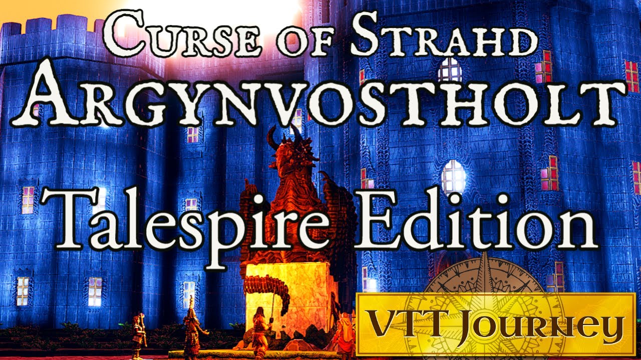 Curse of Strahd - Argynvostholt - Talespire Edition - Trailer