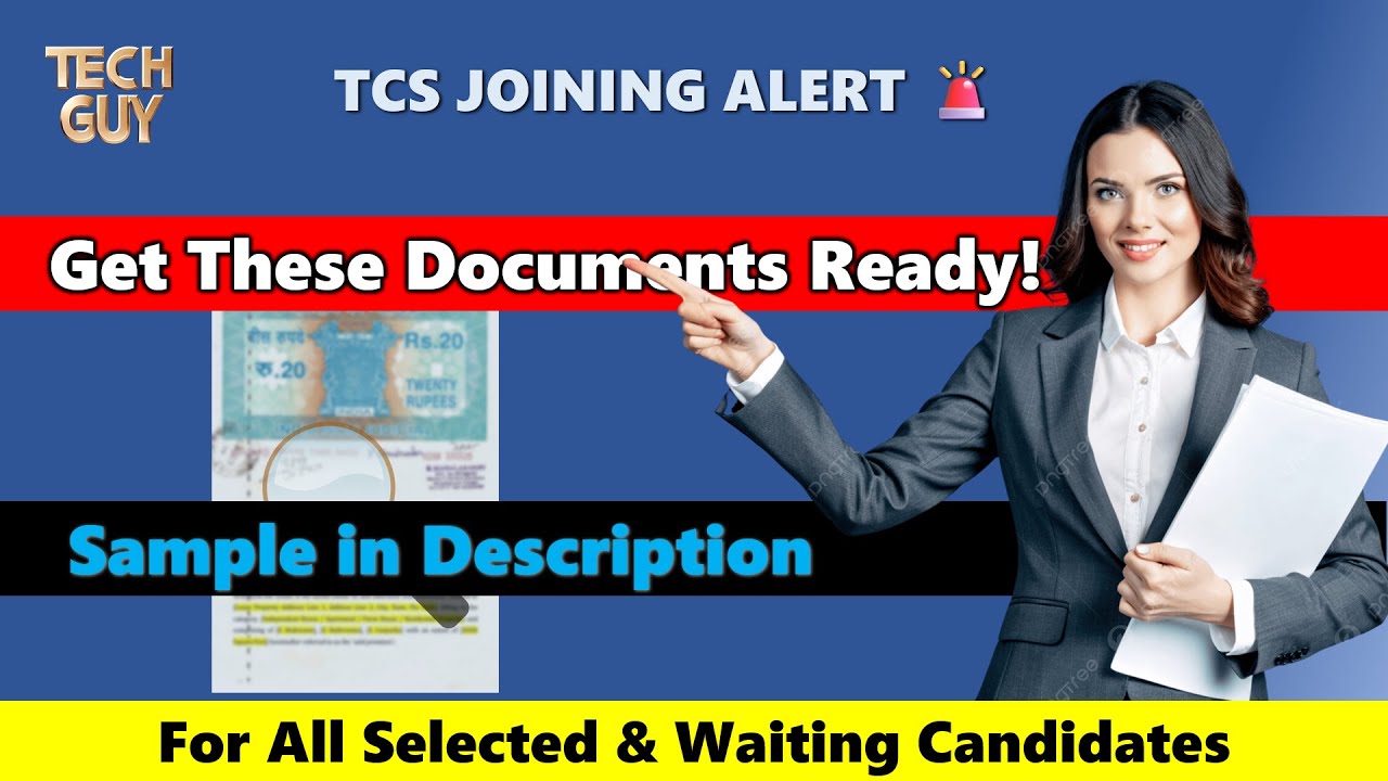 TCS Joining Guide: Birth Affidavit, Medical, Gap &ndash; All Formats Included