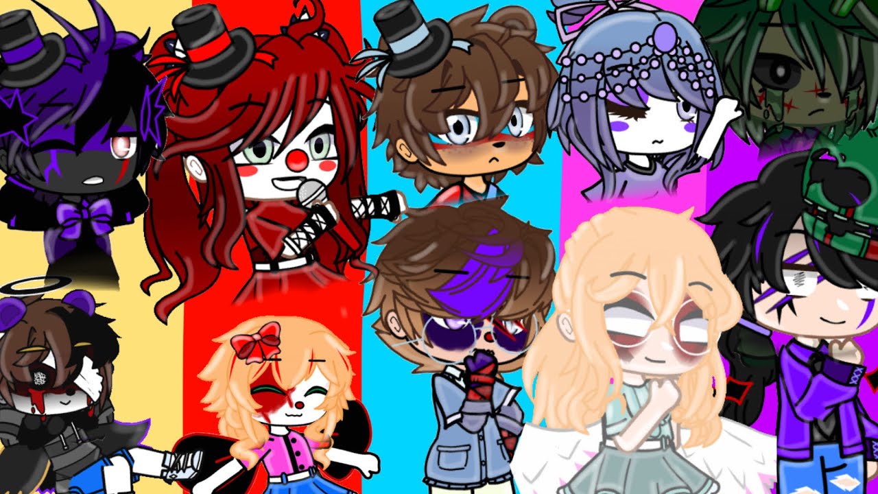Afton Reunion | Gacha Fnaf | old au