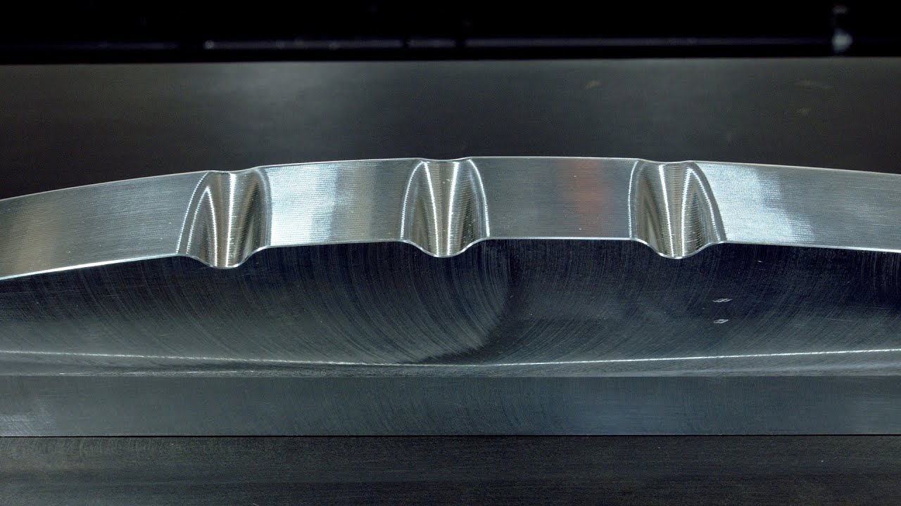 Machining a Buck for Hammer Forming #flowforming
