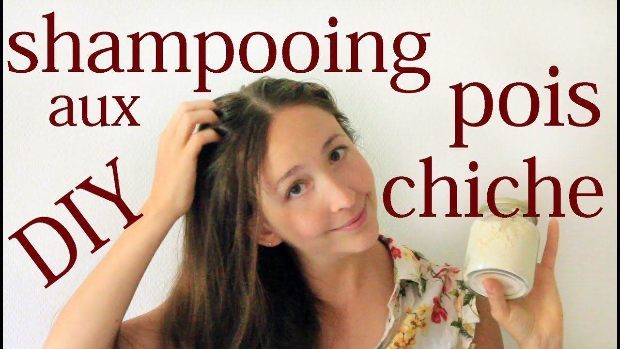 Voici ma recette de SHAMPOOING avec des POIS CHICHE ! + bonus après shampooing - #202