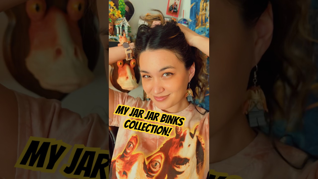 Which one is yousa favorite?✨ Mine is my life size Jar Jar obviously  #StarWars #jarjarbinks #jedi