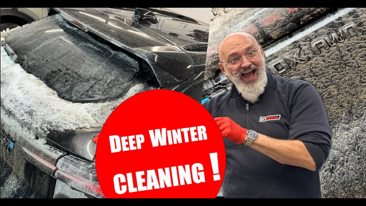 Cleaning & decontaminating a REALLY DIRTY car in winter! Chevy Equinox *deep clean*