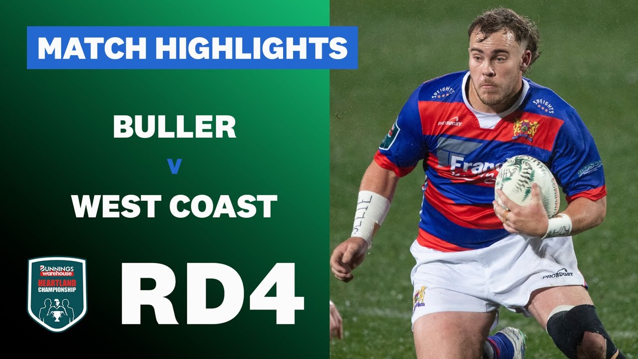 RD 4 HIGHLIGHTS: Buller v West Coast (Heartland Championship 2024)