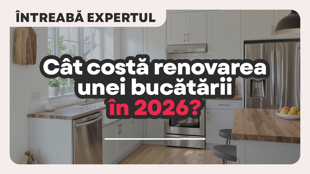 Cât costă amenajarea unei bucătării în 2026? Ce influențează prețul?