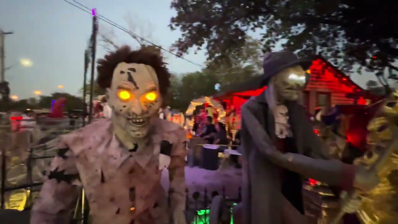 Menefee Manor The Best Halloween Animatronics Haunted House in San Antonio Texas 