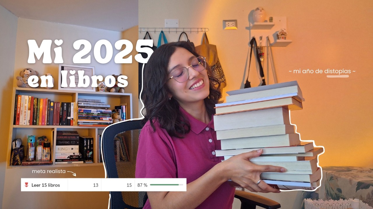 📚 Todos los libros que leí en 2025 + Meta lectora 2026