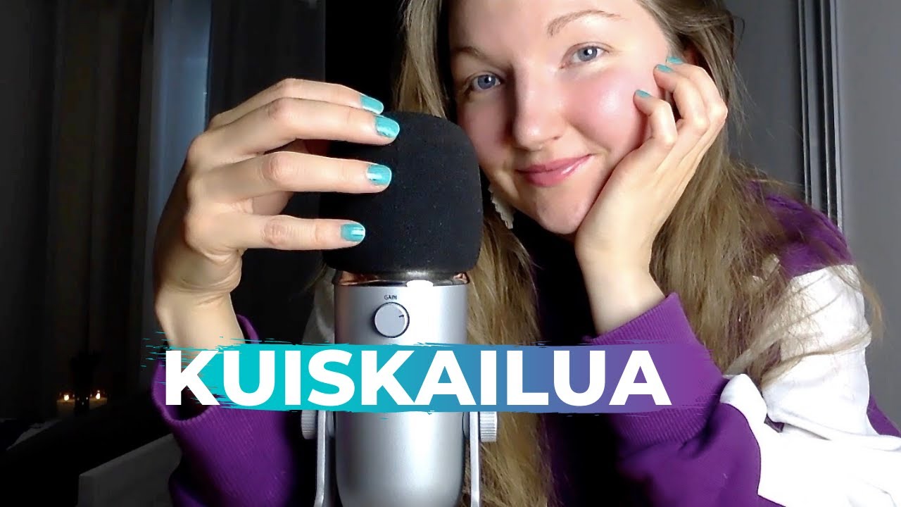 ASMR SUOMI | KUISKAILUA, MIKIN SILITTELYÄ & NAPUTTELUA | Höpöttelen kuulumisia (Whispers in Finnish)