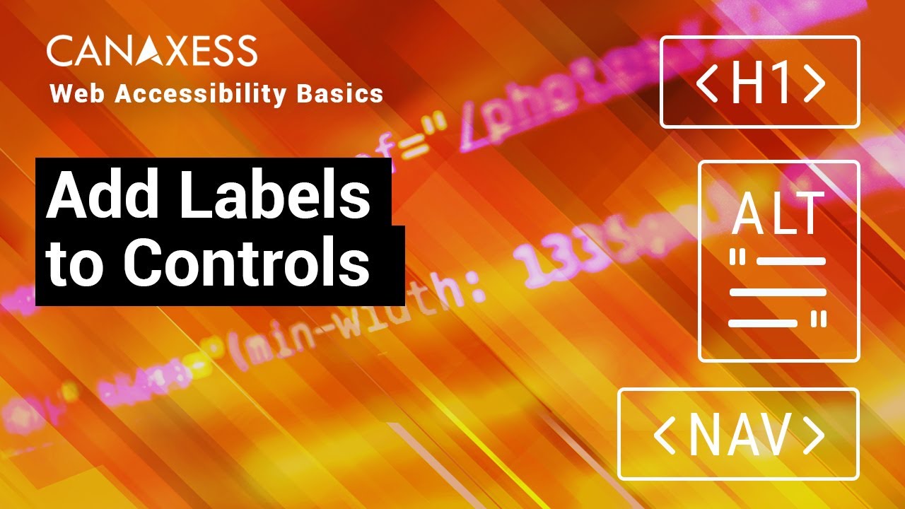 Add Labels to Controls