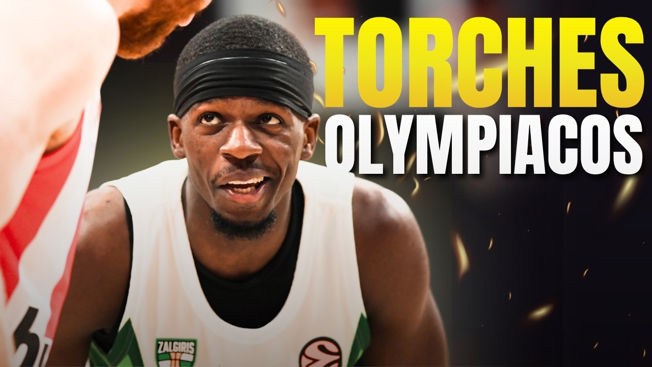 Sylvain Francisco TORCHES OLYMPIACOS with 23 points and 7 assists