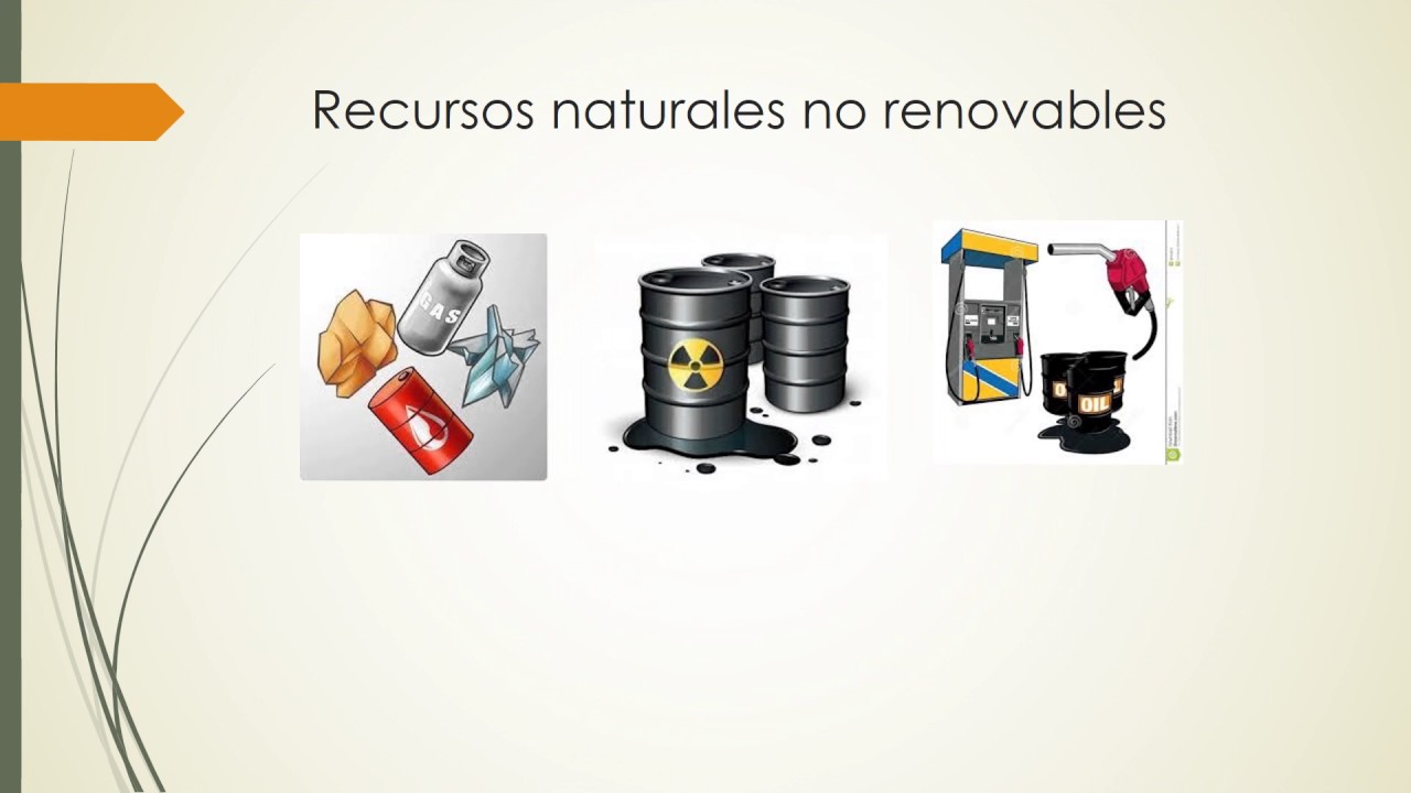Recursos renovables, no renovables e inagotables