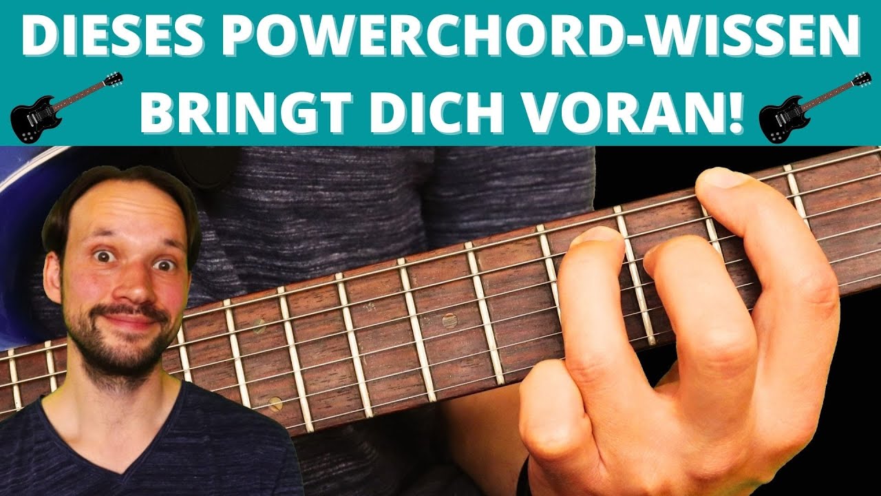 Gitarre Powerchords +  Beispielsong