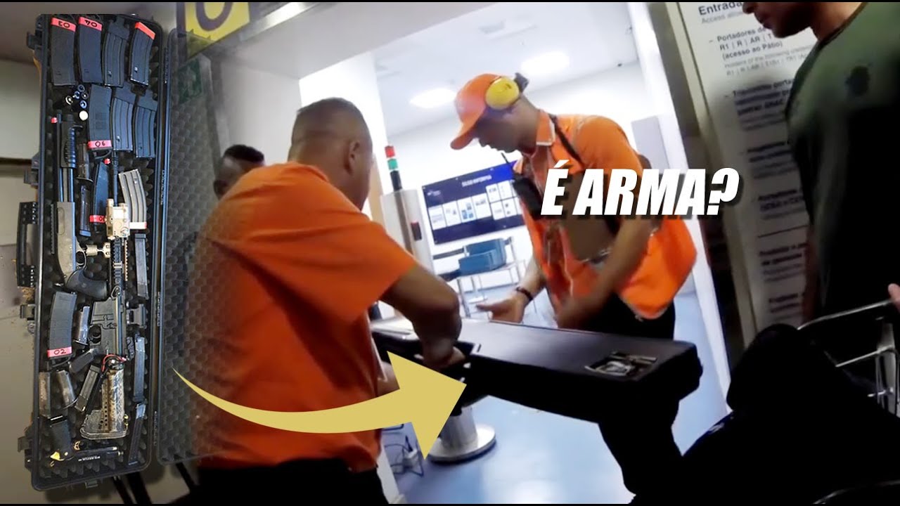 DESPACHANDO AIRSOFT NO AEROPORTO | VAI DAR PROBLEMA?