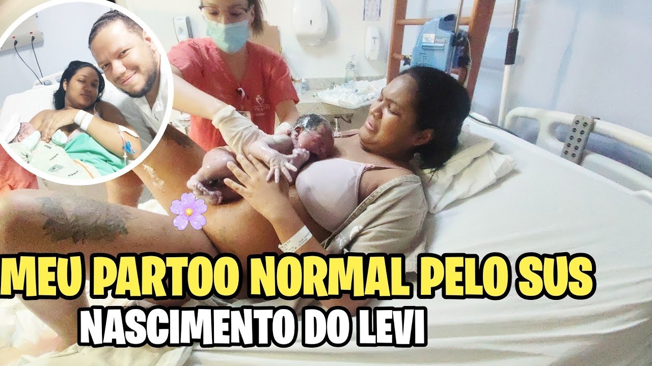 MEU PARTO NORMAL PELO SUS||NASCIMENTO DO LEVI||40 SEMANAS||Fran Oliveira