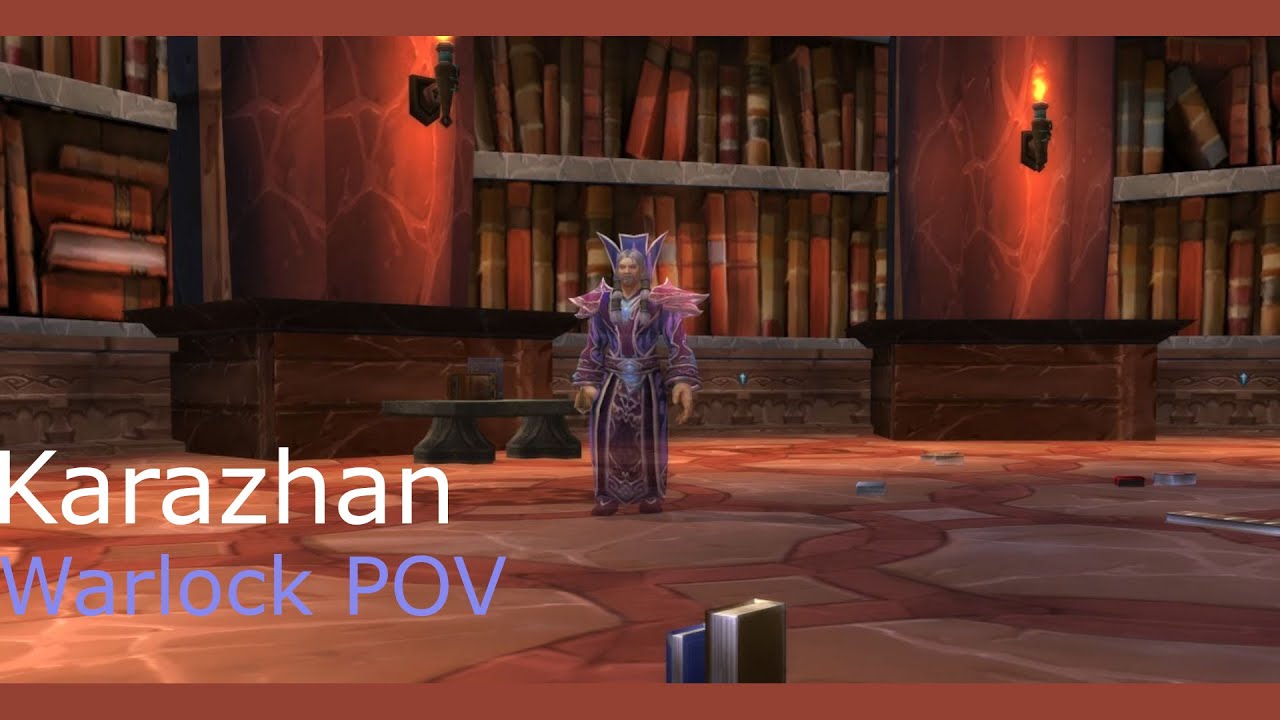 TBC Classic - Karazhan - Shade of Aran (Warlock POV)