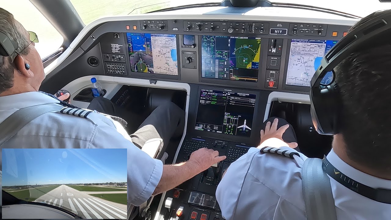 Embraer Legacy 500 Naples to Chicago. Pilot life.