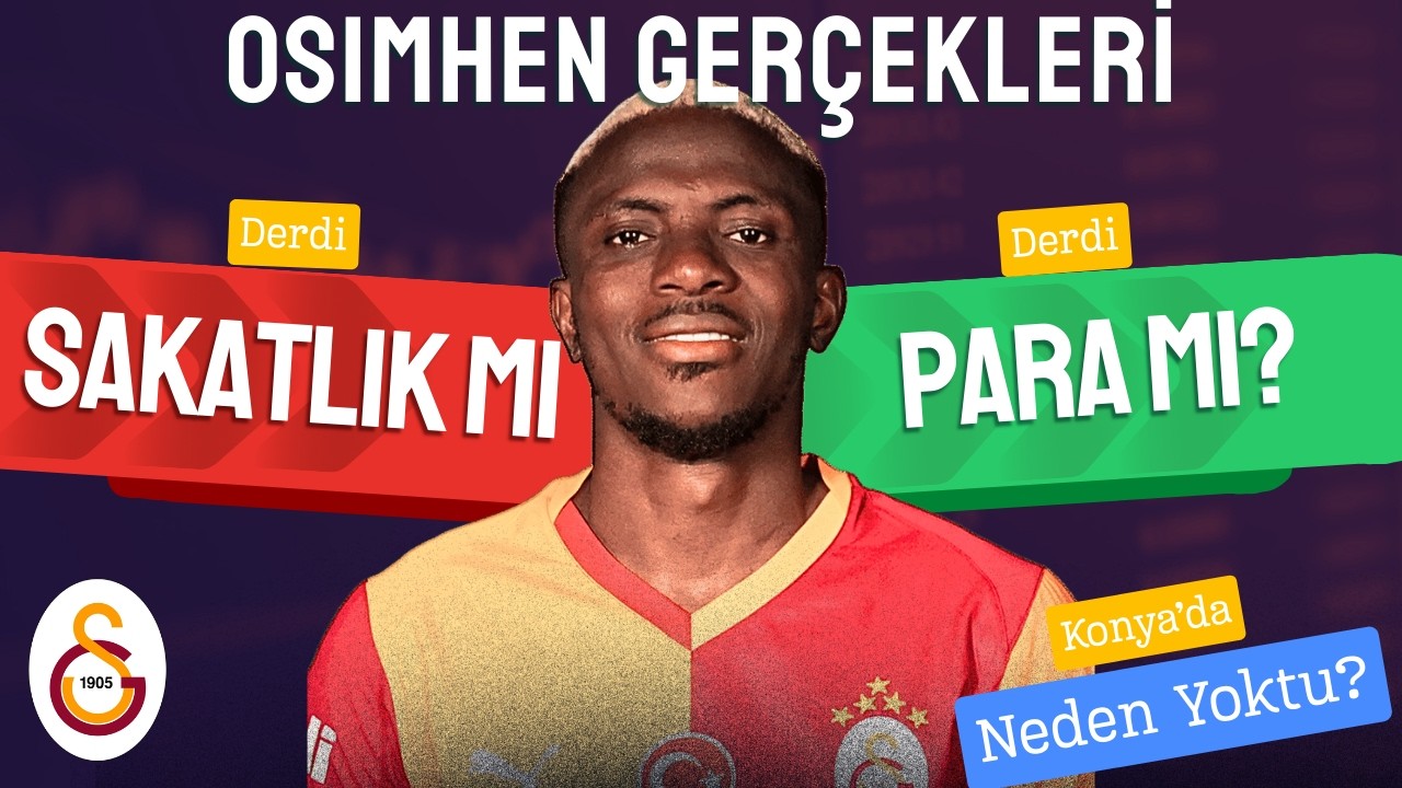 Galatasaray’da Osimhen sorunu | Super star Juve maçında oynayacak mı?