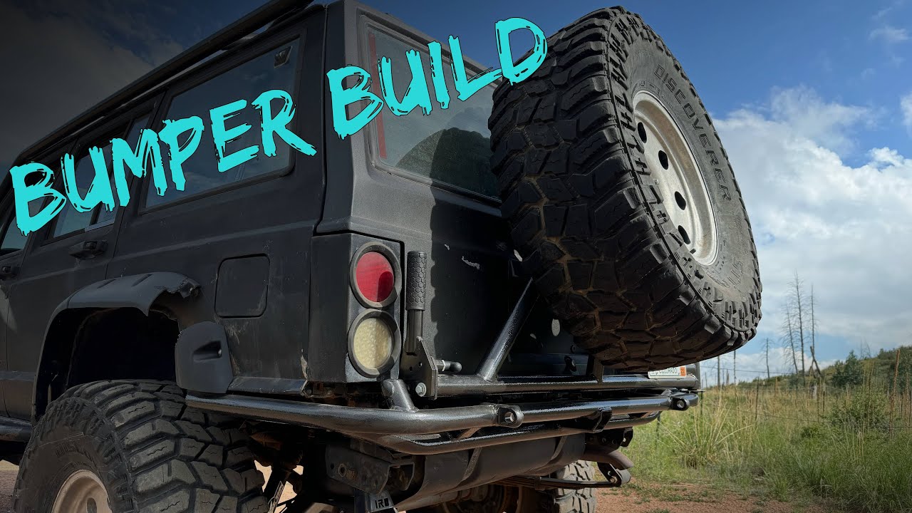 Building An XJ Rear Tube Bumper & Tire Carrier From Scratch