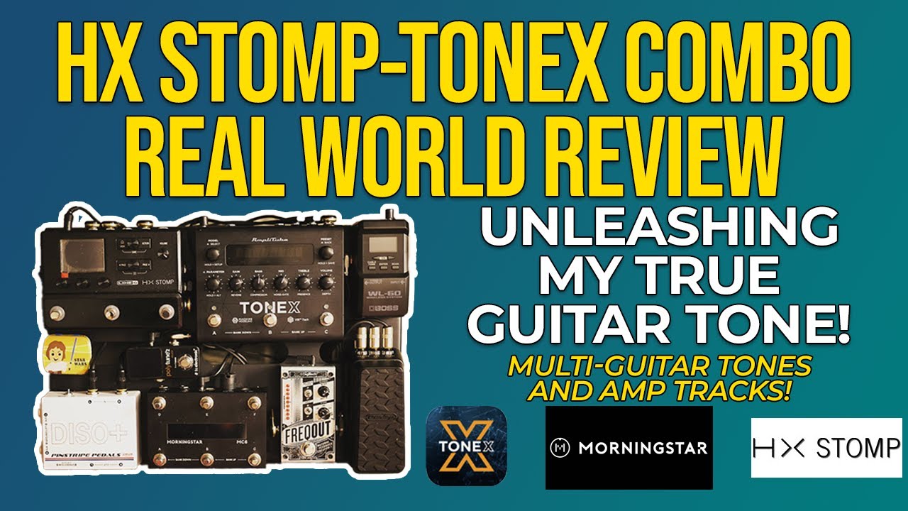 My HX Stomp-Tonex Combo Real World Review! Unleashing my True Guitar Tone!