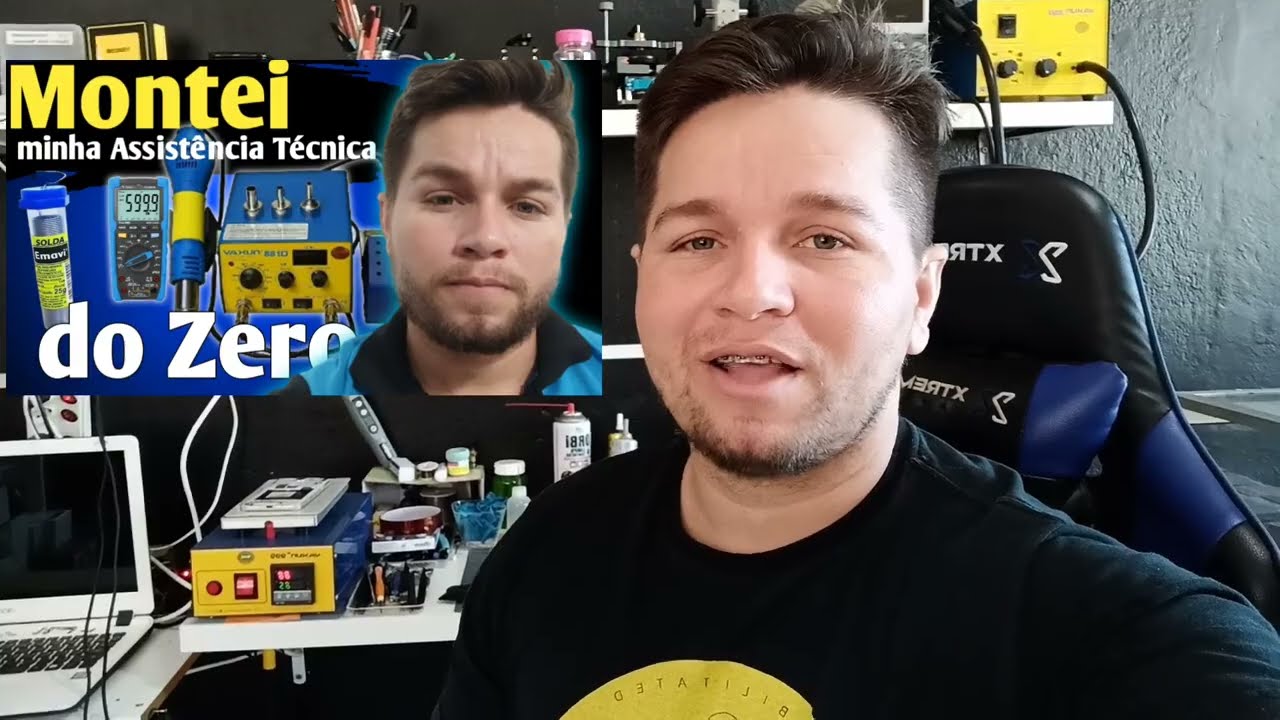 É POSSÍVEL MONTAR UMA ASSISTÊNCIA TÉCNICA DO ABSOLUTO ZERO ? ( MINHA TRAJETÓRIA).
