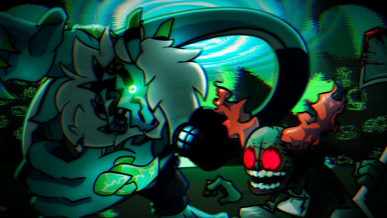FNF Mashup: Madness X Ectospasm [Berserker Retro VS Tricky]