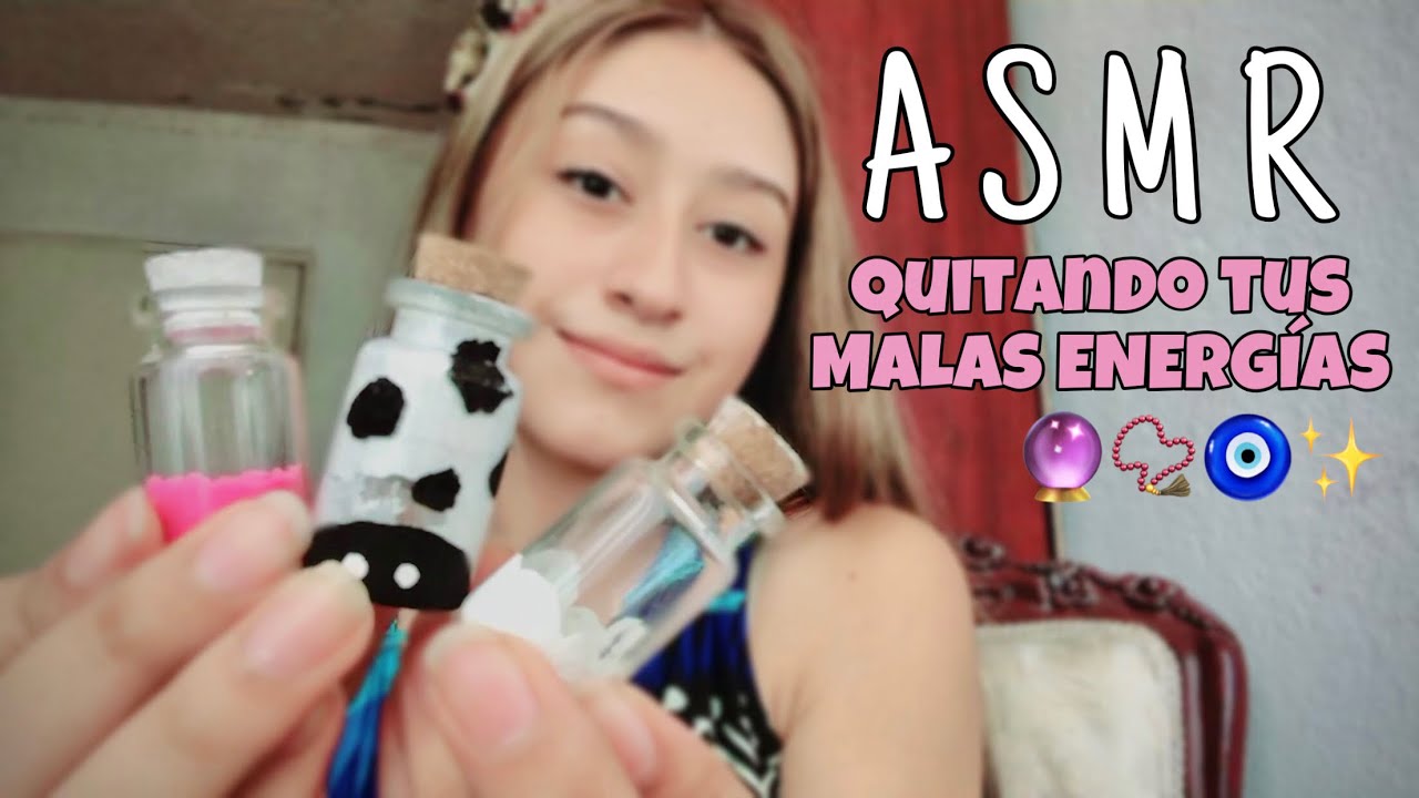 QUITANDO TUS MALAS ENERGÍAS CON POCIONES ♡ ASMR ♡  | Cinthia Asmr