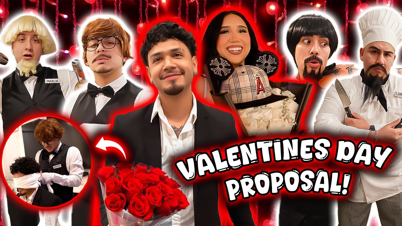 ASKING MY HUSBAND TO BE MY VALENTINES *PROPOSAL*