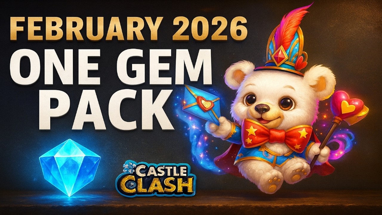 🎁New Gem Pack - February 2026 | Castle Clash🎁