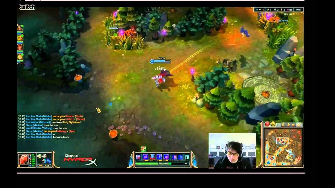Dyrus - Top Lane - Vladimir vs Zed