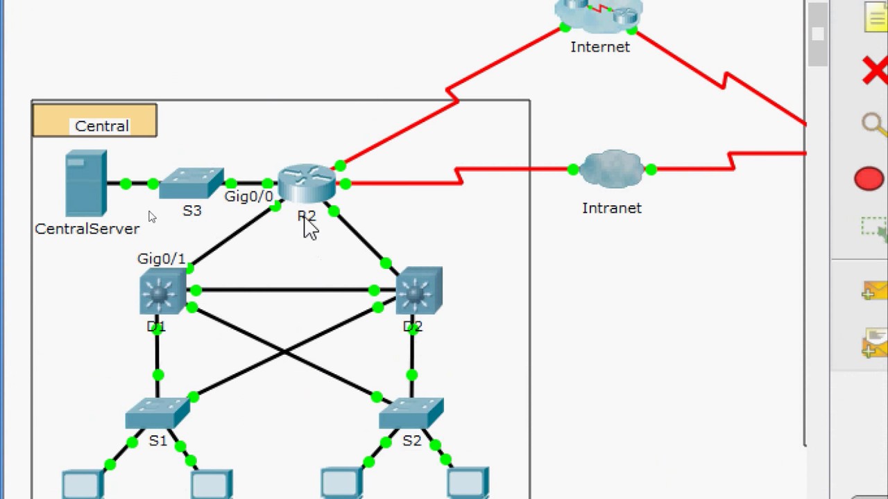 1.1.2.9 Packet Tracer - Documenting the Network