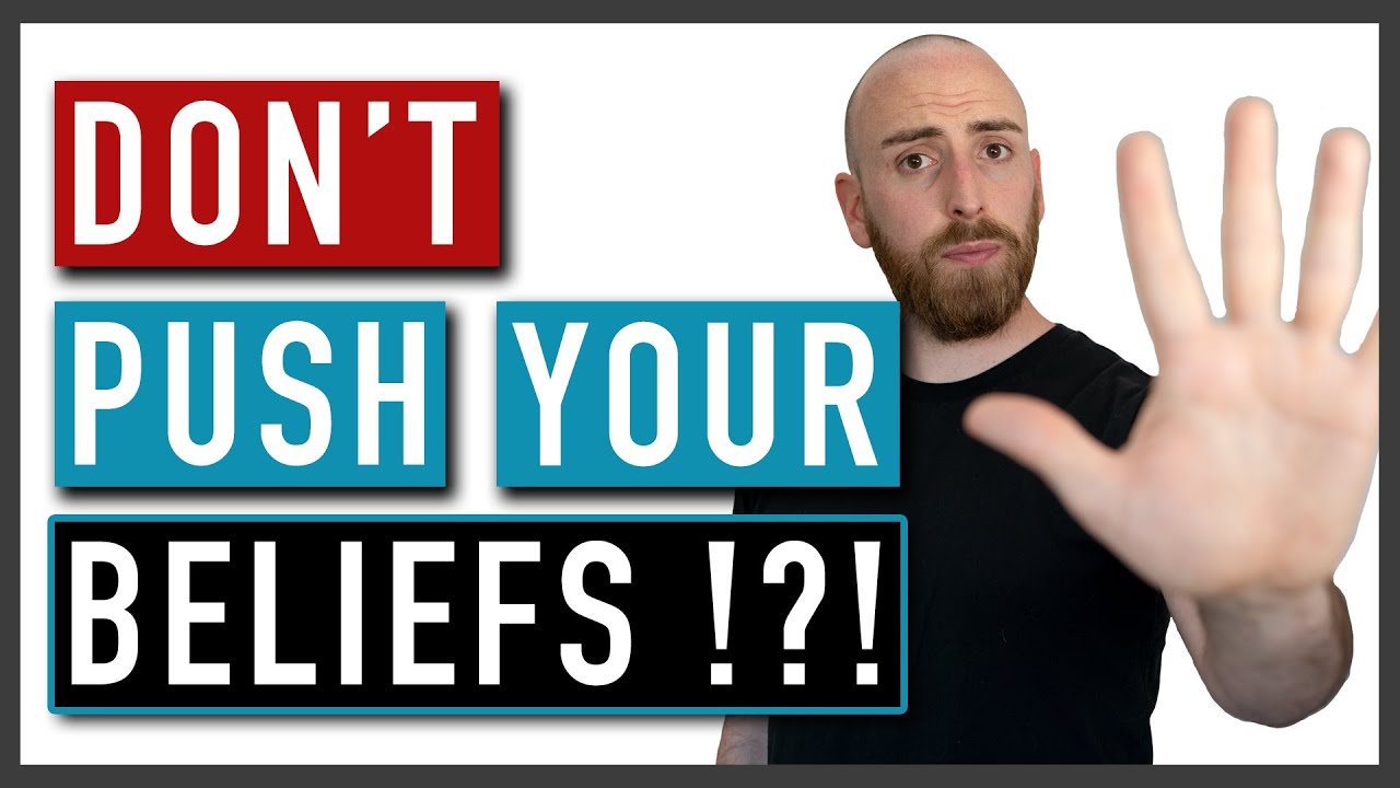 Should We PUSH our BELIEFS? Should We Push VEGANISM? (Pushy Vegans)