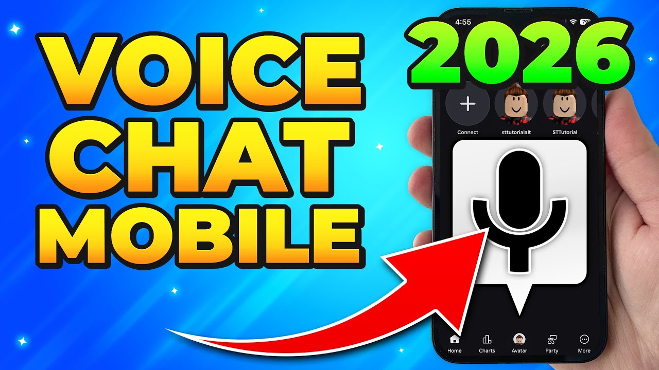 Как включить голосовой чат в Roblox Mobile в 2026 году