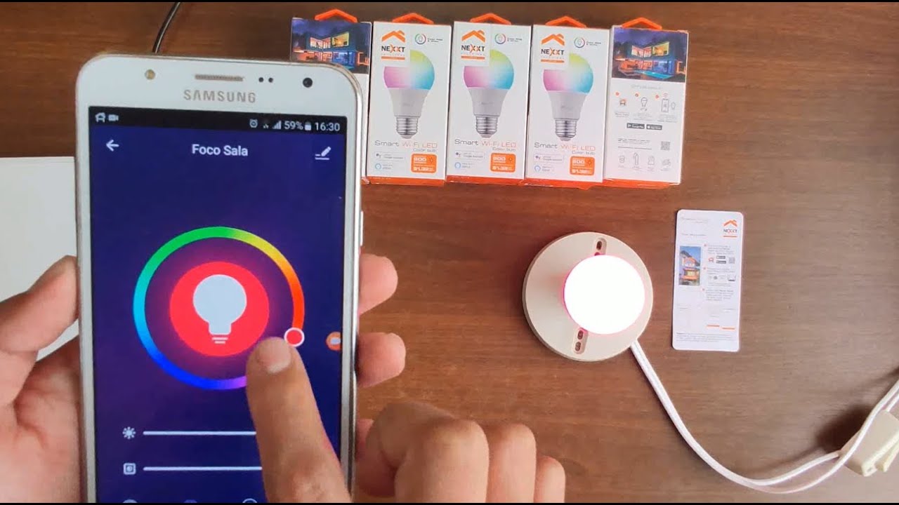 Foco Nexxt Smart Wi-Fi | Configurar Paso a Paso