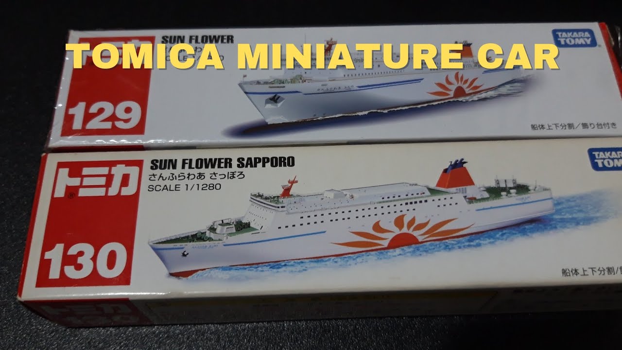 TOMICA MINIATURE CAR No 129.130