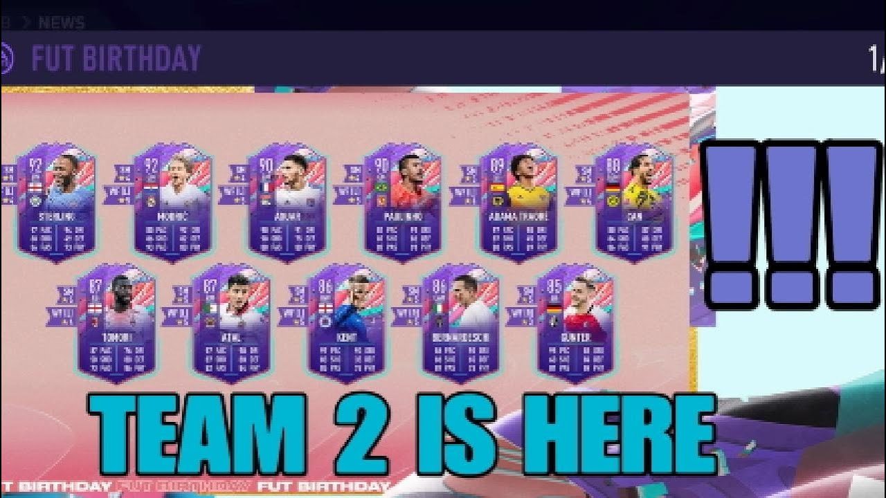 REVIEWING EVERY FUT BIRTHDAY TEAM 2 PLAYER - FIFA 21