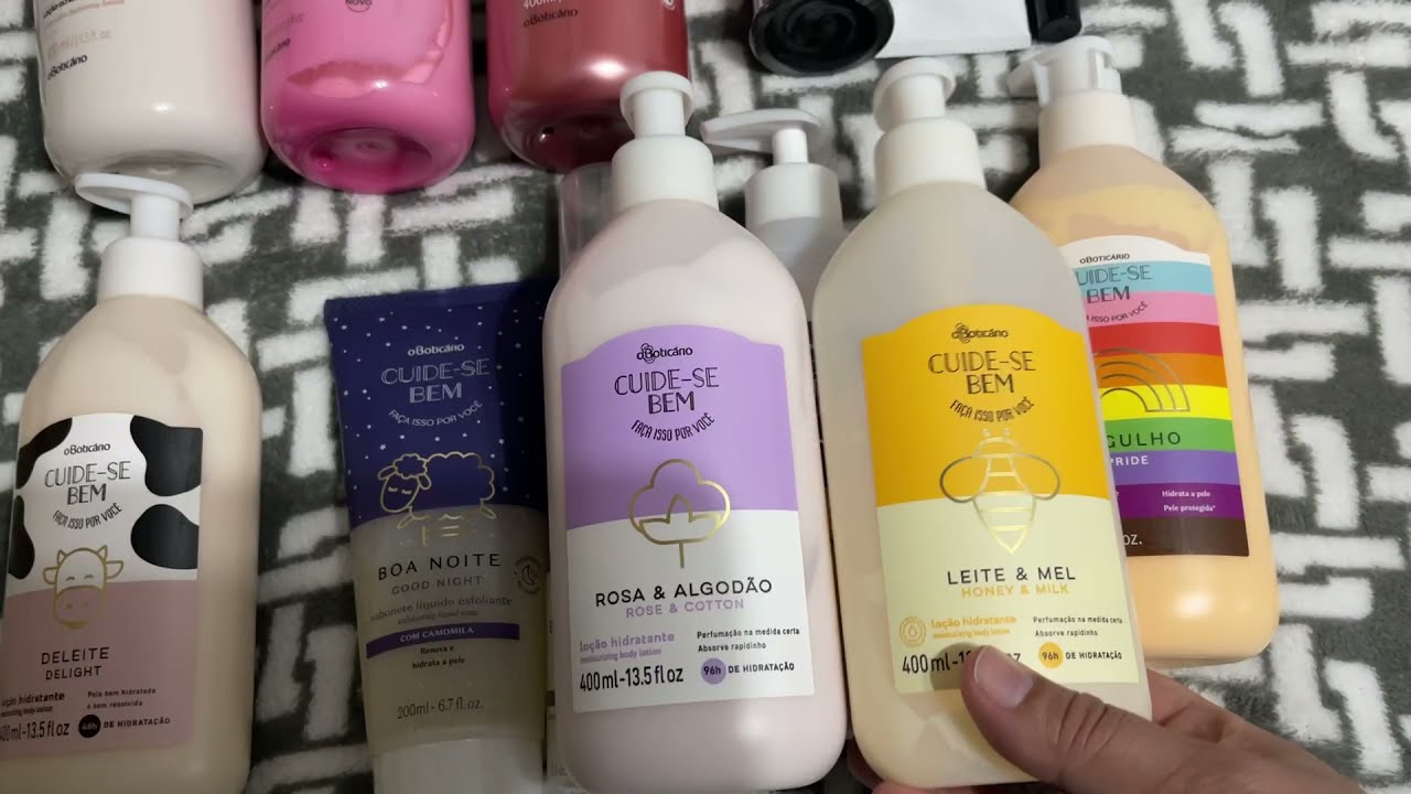 Minha Coleção de Cremes Do oBoticário NativaSPA e Cuide-se Bem😍